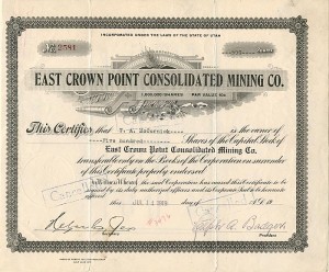 East Crown Point Consolidated Mining Co.